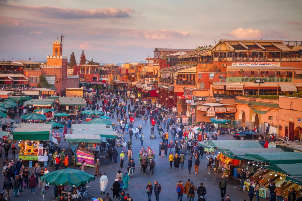 Marrakesh skyline