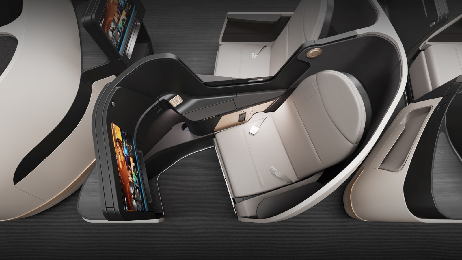 Flat-bed seating